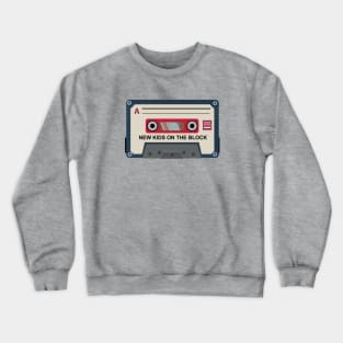 New Kids On The Block Cassette Crewneck Sweatshirt